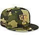 New Era Men's Texas Rangers Camo AFD Fitted 59FIFTY Cap                                                                          - view number 3 image