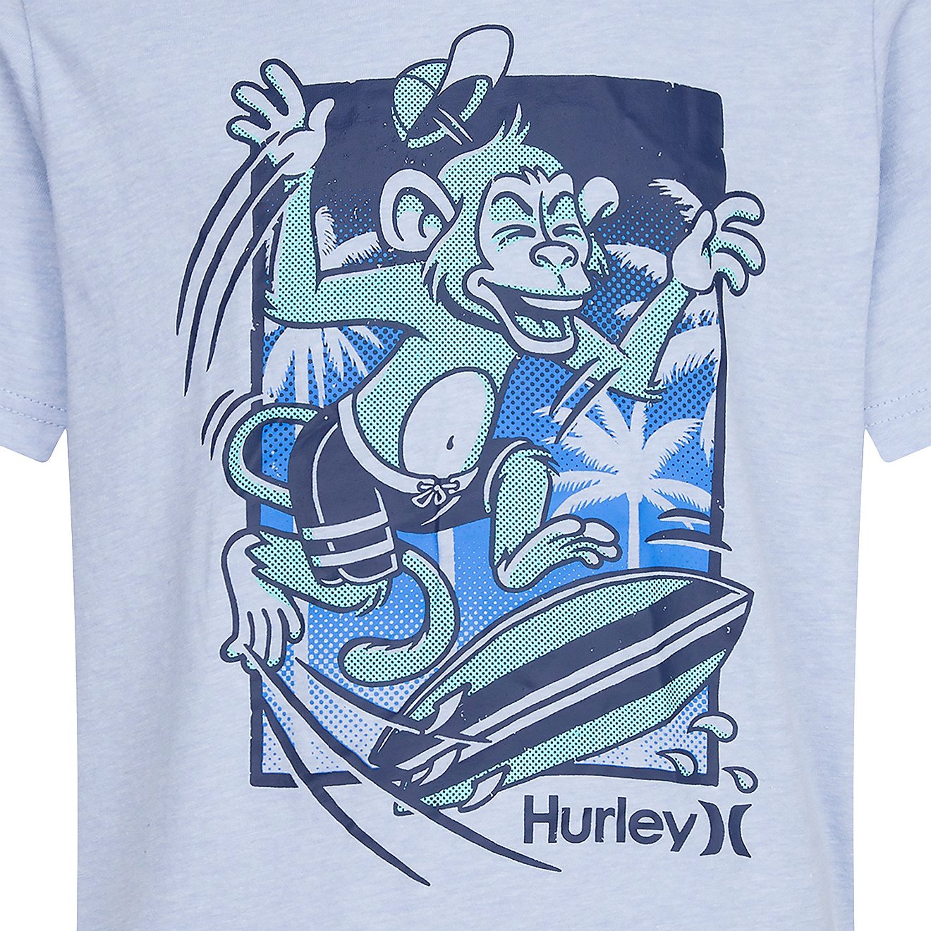 Hurley Boys’ Monkey Flip T-shirt                                                                                               - view number 4