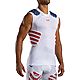Under Armour Adults' Gameday Armour Pro Americana 5-Pad Top Base Layer                                                           - view number 1 image