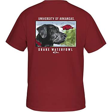 Drake Men's Arkansas State Black Lab T-shirt                                                                                    