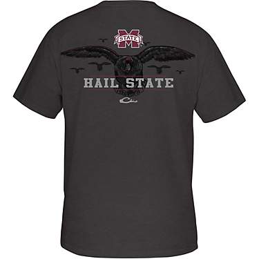 Mississippi State Bulldogs "HAIL STATE" Block Pattern Comfort Colors Tank Top 