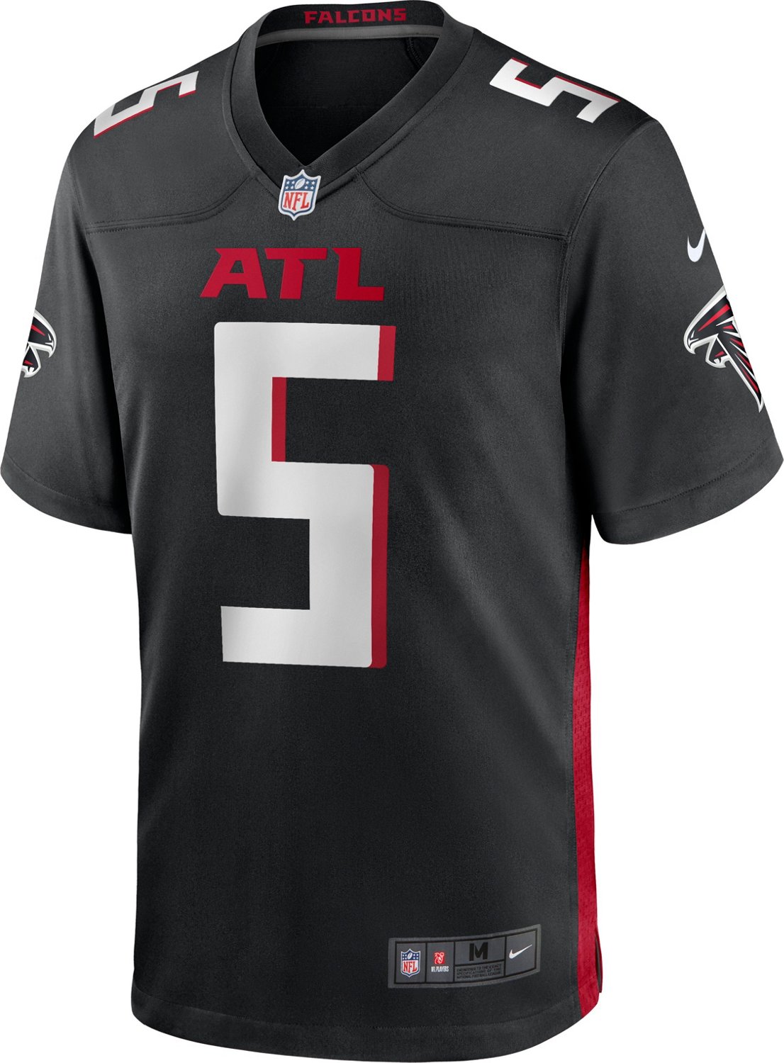 Nike Men's Atlanta Falcons Drake London 5 Player N&N Game Jersey Academy