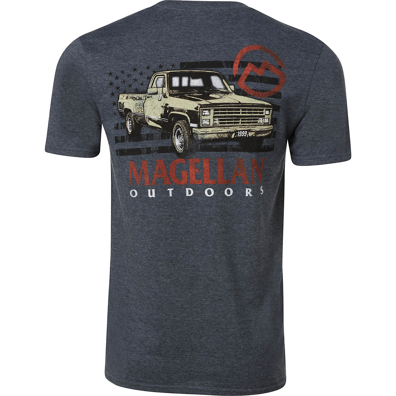 Magellan Outdoors Men's Pickup Flag Graphic Short Sleeve T-shirt                                                                 - view number 1