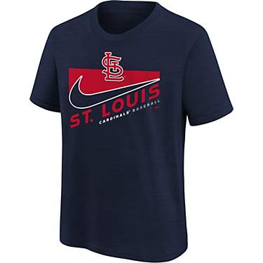 Nike Boys’ St. Louis Cardinals Pop Swoosh Town Dri-FIT T-shirt                                                                