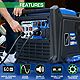 DuroMax 9,000 W 459cc Dual Fuel Digital Inverter Hybrid Portable Generator with CO Alert                                         - view number 3 image