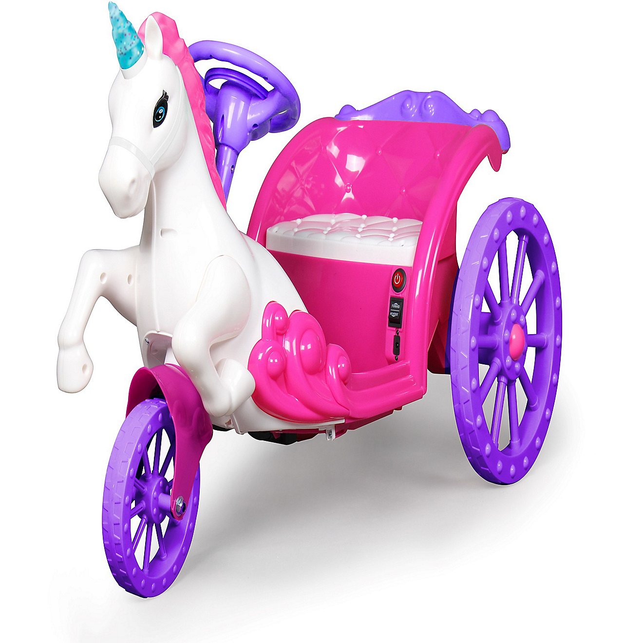 Best Ride On Cars Unicorn Carriage Ride On Toy                                                                                   - view number 2