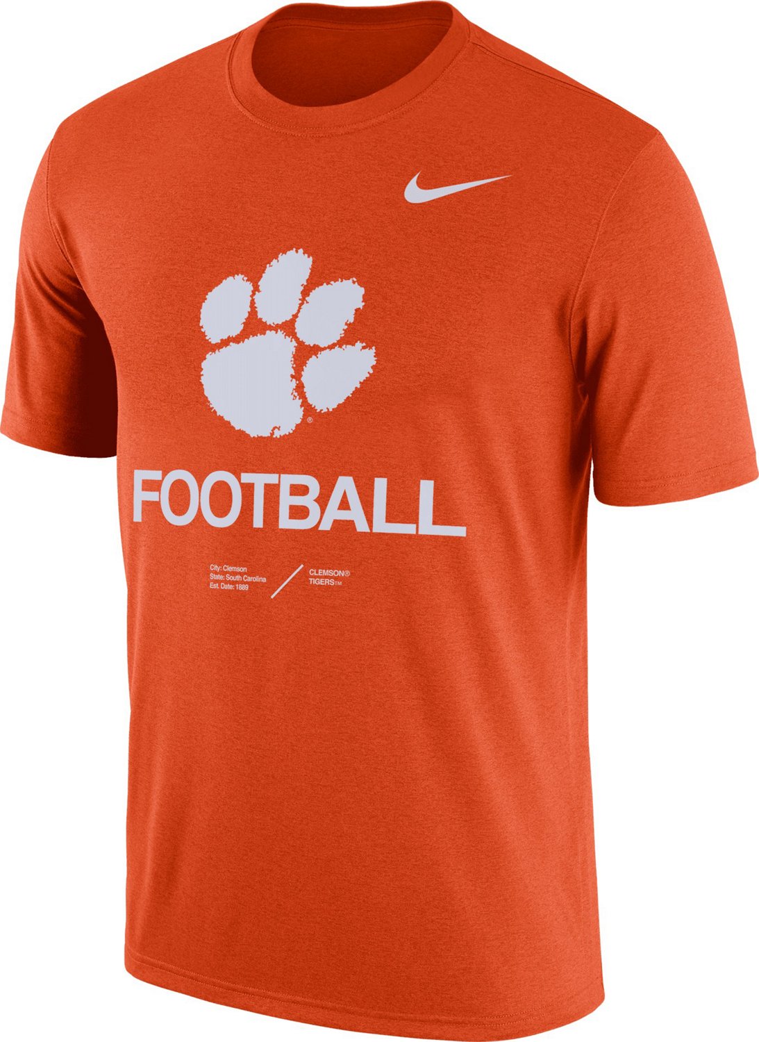 clemson dri fit shirt