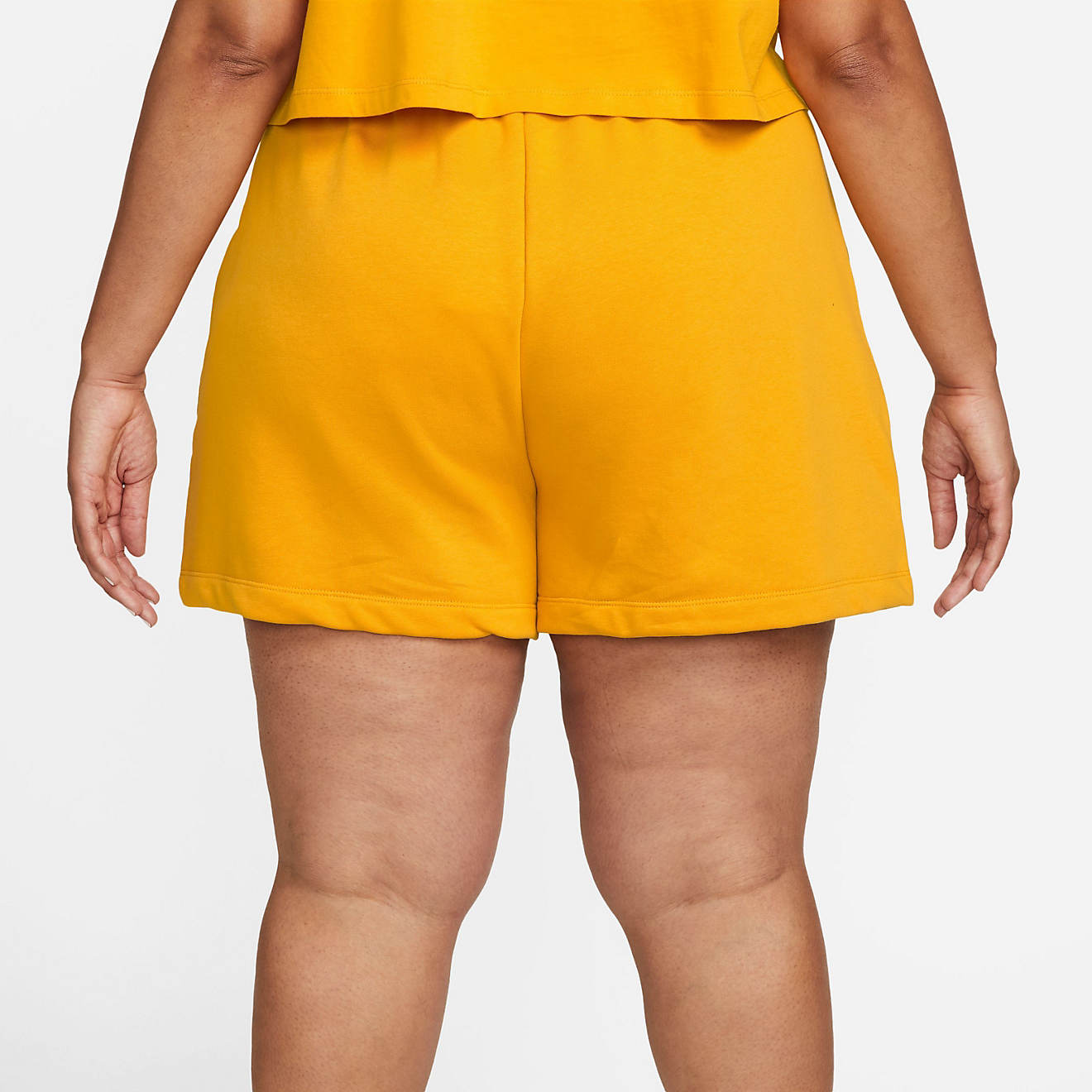 Nike Women's Club Fleece Plus Size Shorts                                                                                        - view number 1