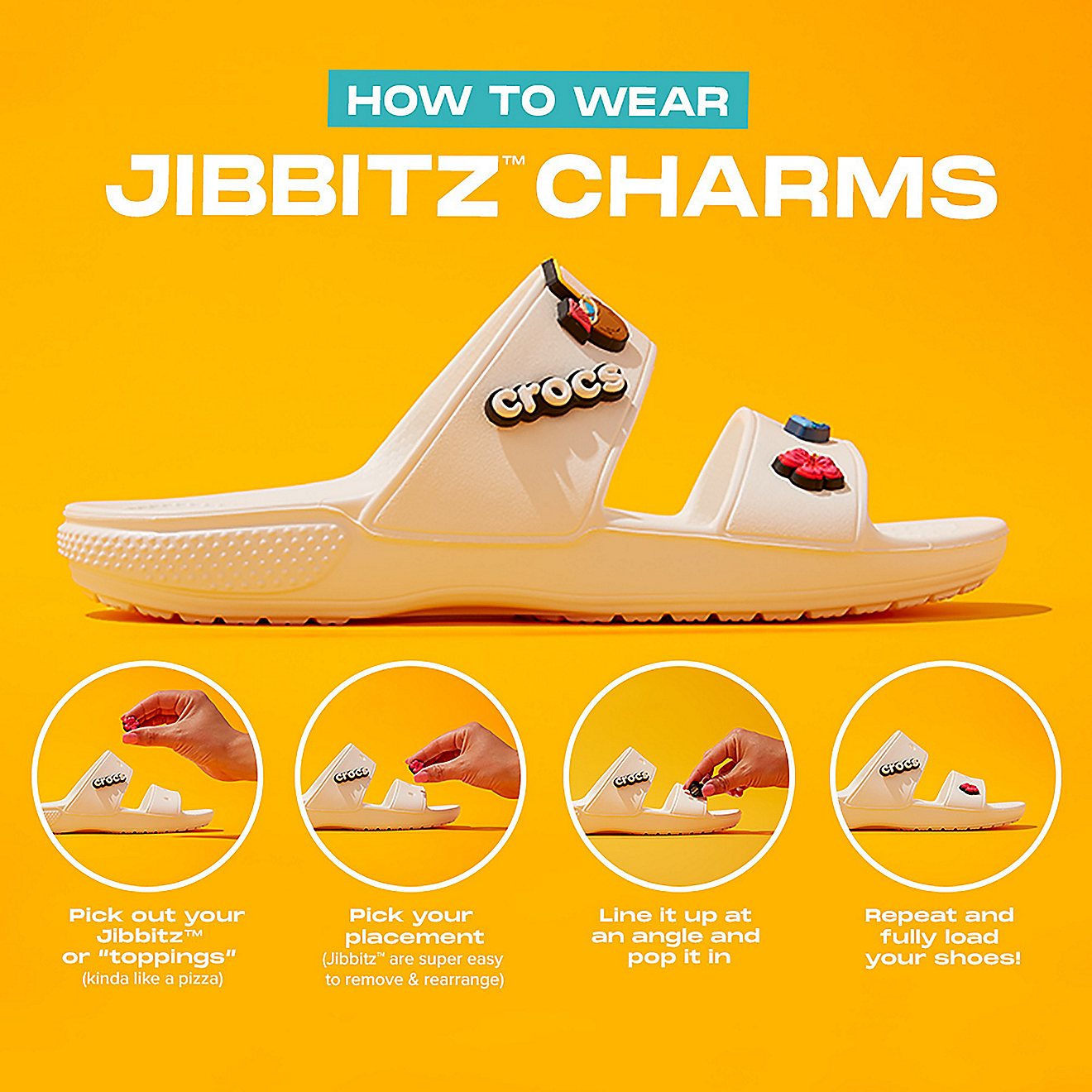 Crocs Jibbitz Get Swole Charms 5-Pack                                                                                            - view number 5