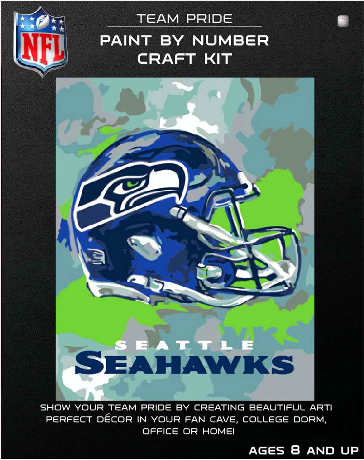 Sporticulture Seattle Seahawks Diamond Dotz Arts and Crafts Kit