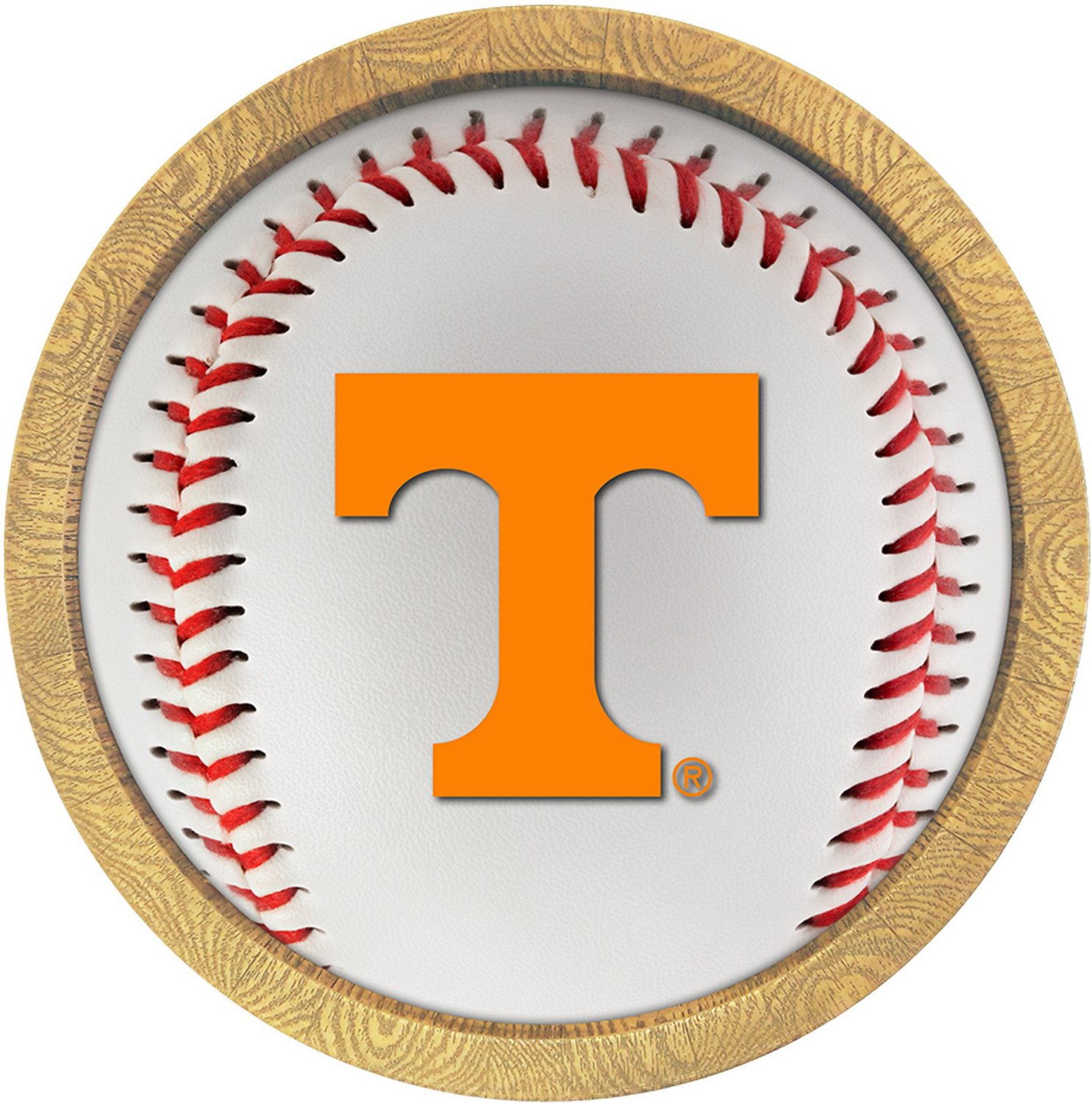 The Fan-Brand University of Tennessee Baseball Faux Barrel Frame Sign ...