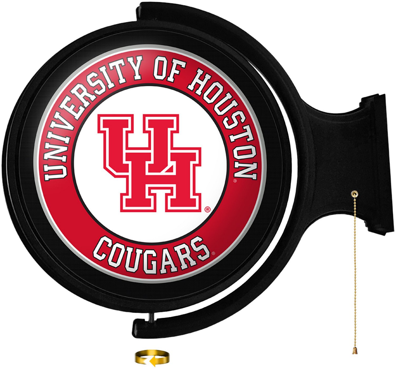 The Fan-Brand University of Houston Round Rotating Lighted Sign | Academy