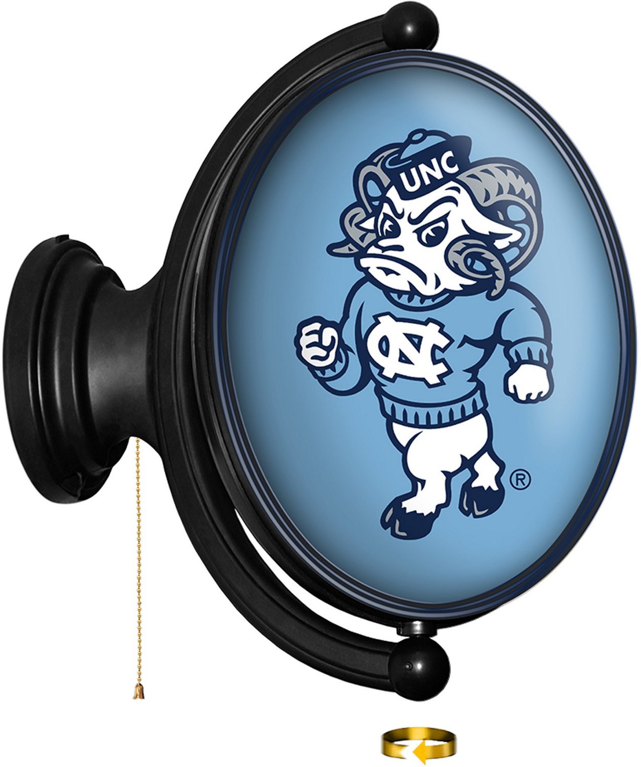 The Fan-Brand University of North Carolina Mascot Original Oval ...