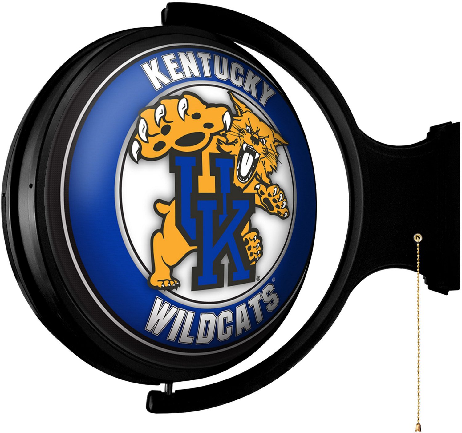 The Fan-Brand University of Kentucky Mascot Round Rotating Lighted Sign ...