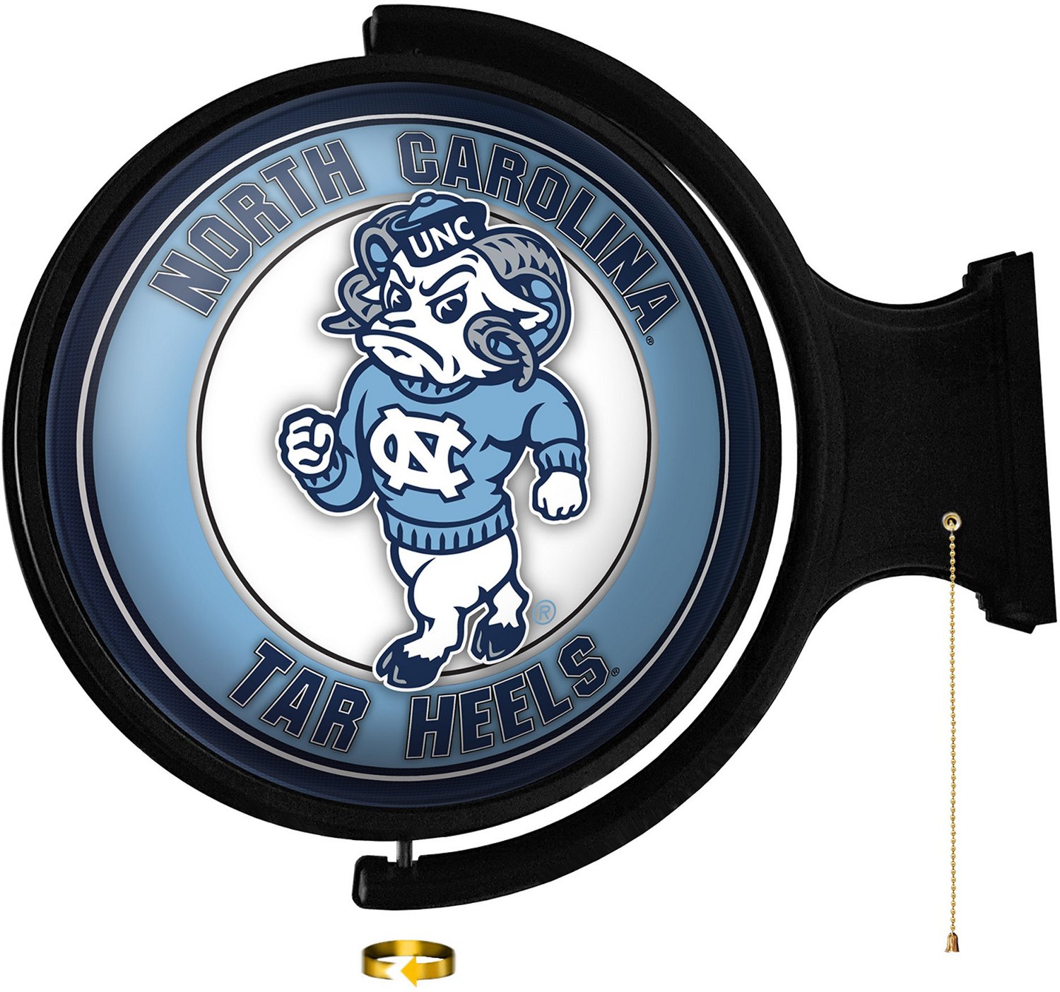 The Fan-Brand University of North Carolina Mascot Round Rotating ...