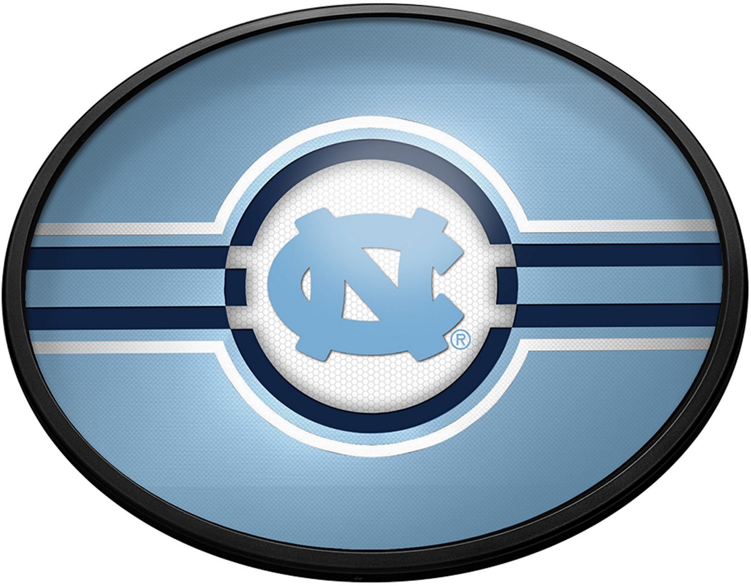 The Fan-Brand University of North Carolina Oval Slimline Lighted Wall ...