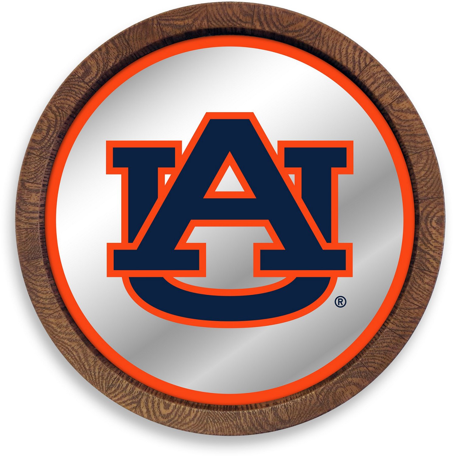 The Fan-Brand Auburn University Faux Barrel Top Mirrored Sign | Academy