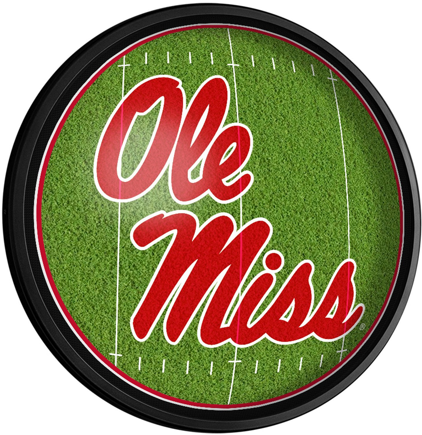 The Fan-Brand University of Mississippi On the 50 Slimline Lighted Sign ...