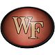 The Fan-Brand Wake Forest University Pigskin Oval Slimline Lighted Wall Sign                                                     - view number 1 image