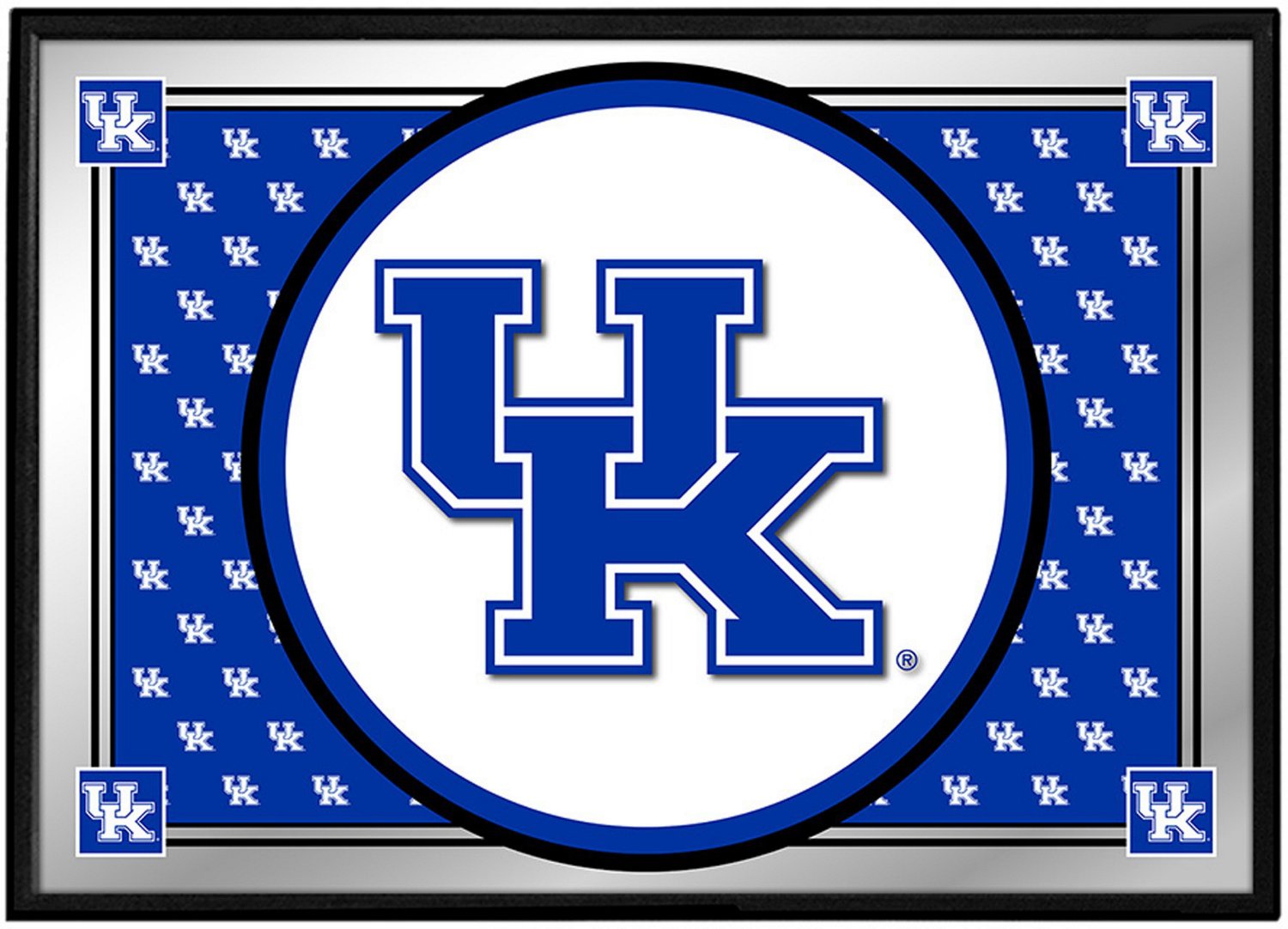 The FanBrand University of Kentucky Team Spirit Framed Mirrored Wall
