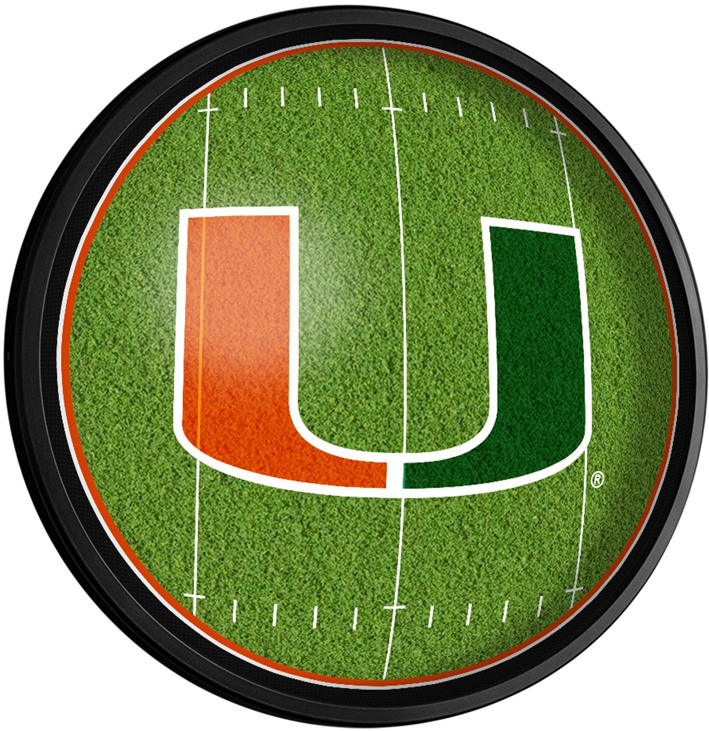 The Fan-Brand University of Miami On the 50 Slimline Lighted Sign | Academy