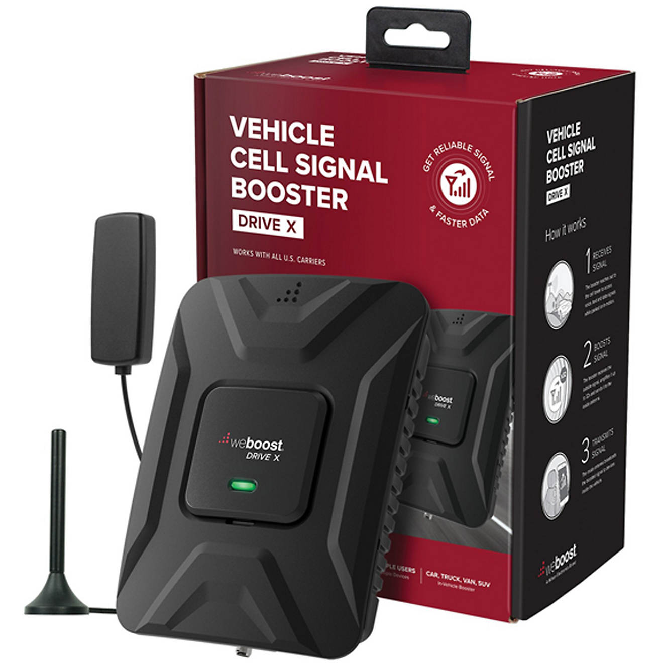 weBoost Drive X Vehicular Multi-User Cellular Signal Kit                                                                         - view number 1