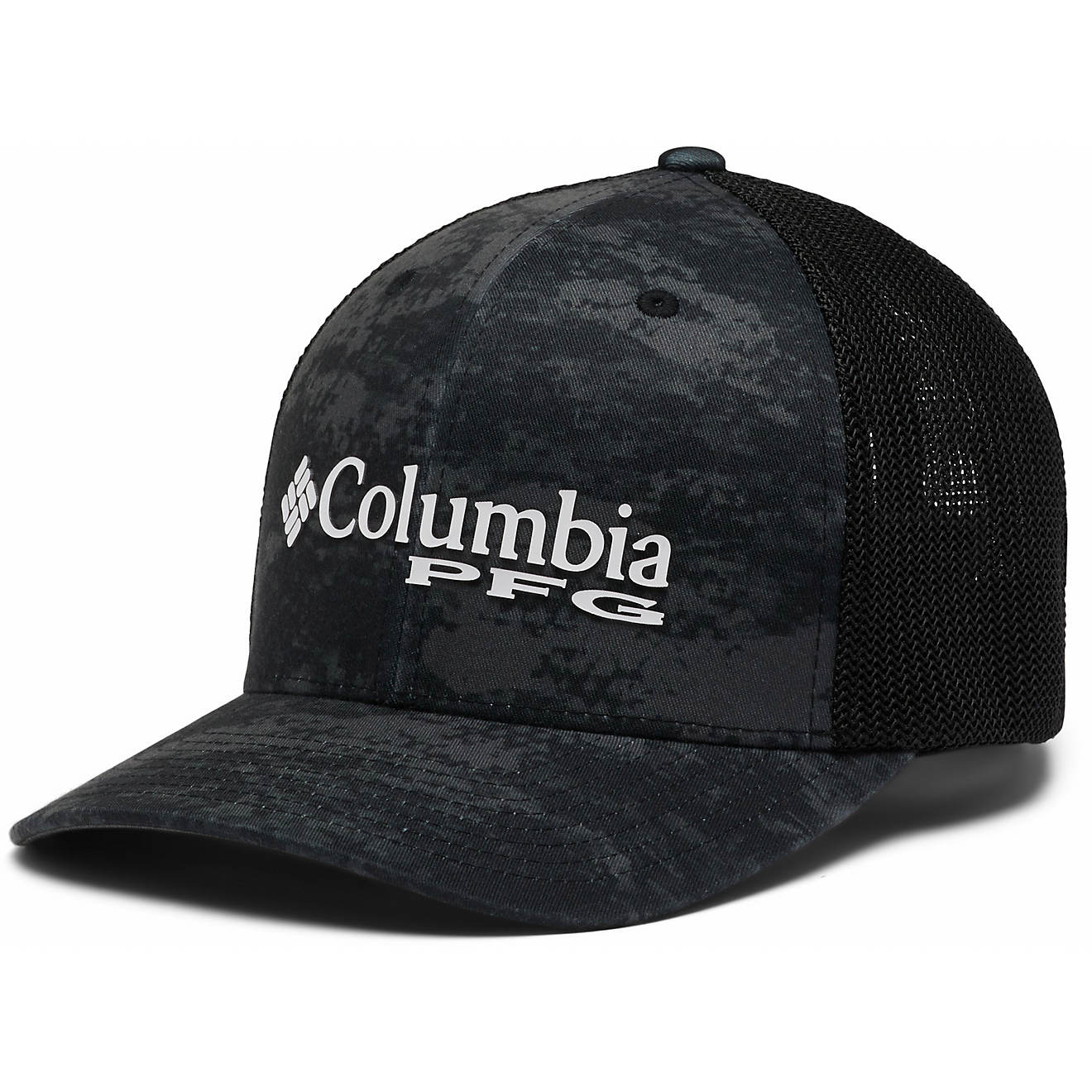 Columbia Sportswear Men's Camo Mesh Ball Cap                                                                                     - view number 1