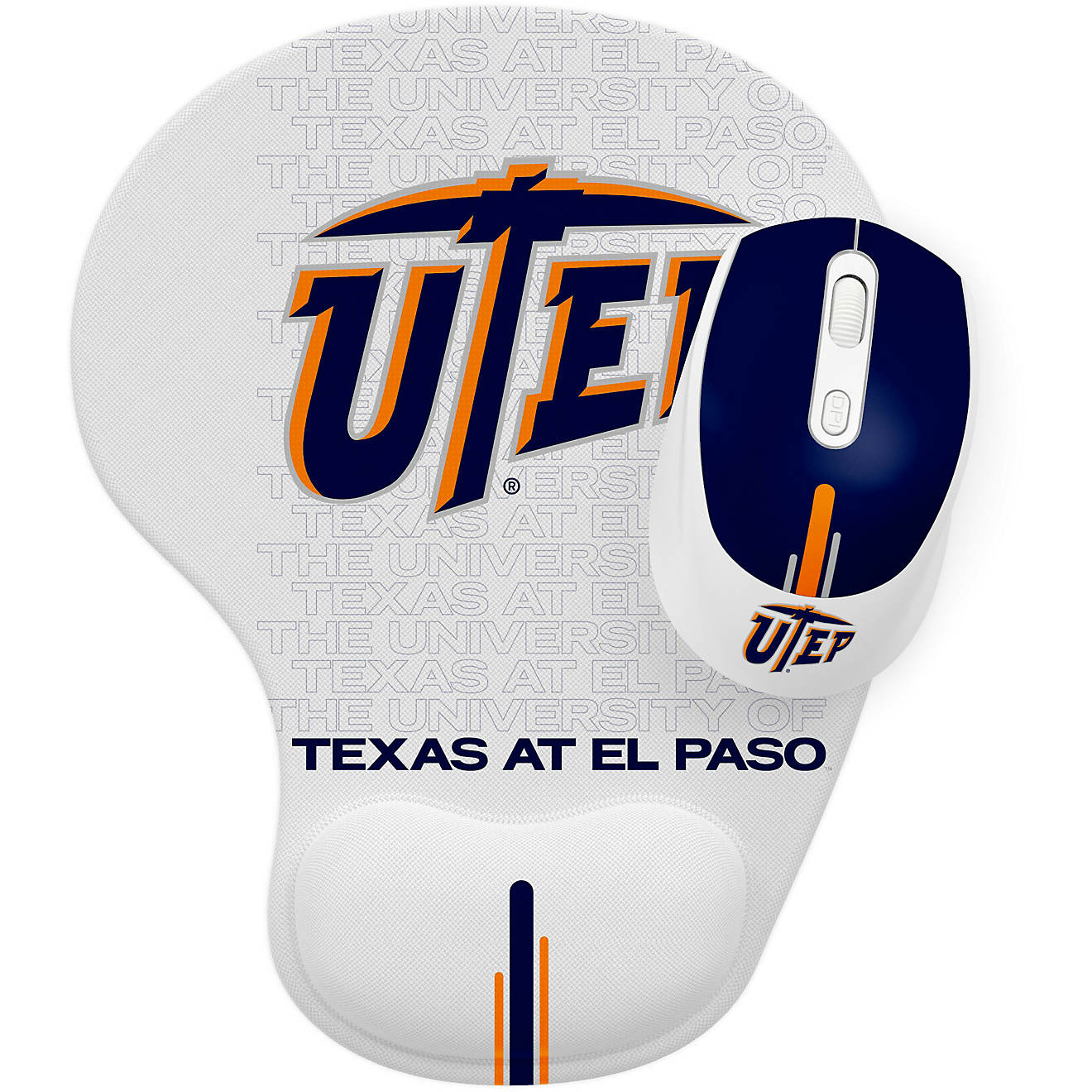 Prime Brands Group University of Texas at El Paso Mouse Pad and Mouse Combo                                                      - view number 1