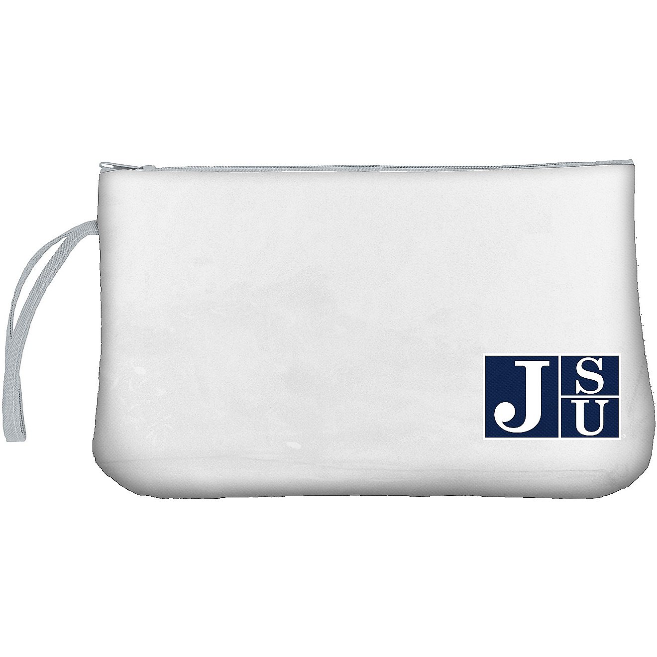 Logo Brands Jackson State University Clear Wristlet                                                                              - view number 1