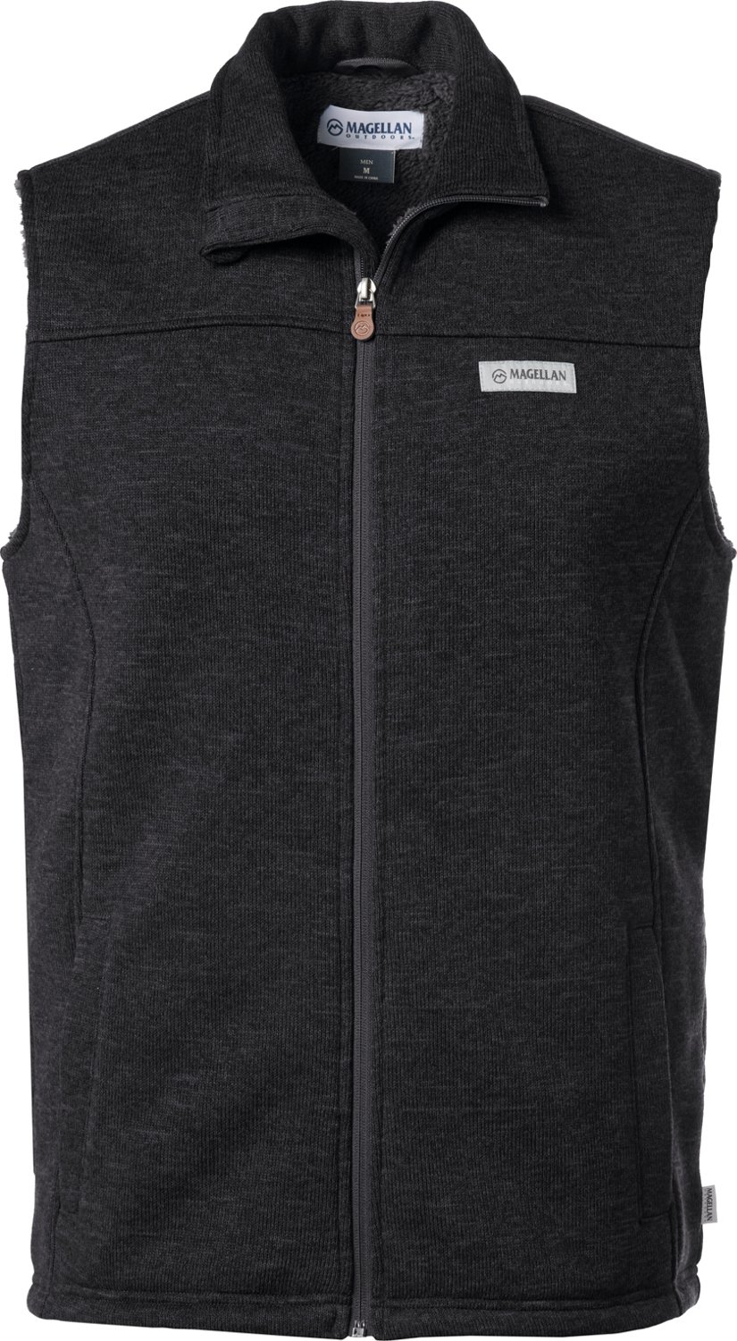 Magellan Outdoors Men's Fashion Fleece Vest Academy