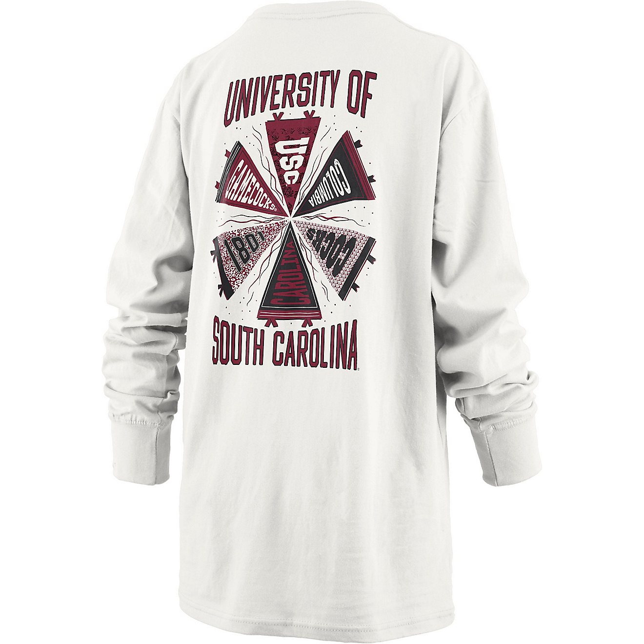 Three Square Women's University of South Carolina Homecoming Long Sleeve Graphic T-shirt                                         - view number 1