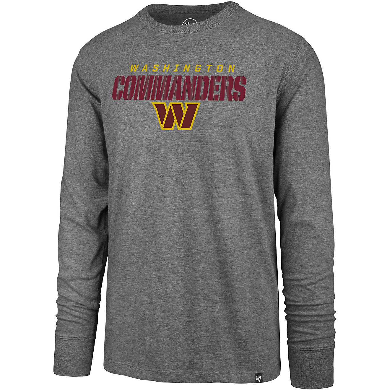 '47 Washington Commanders Traction Super Rival Long Sleeve Graphic T ...