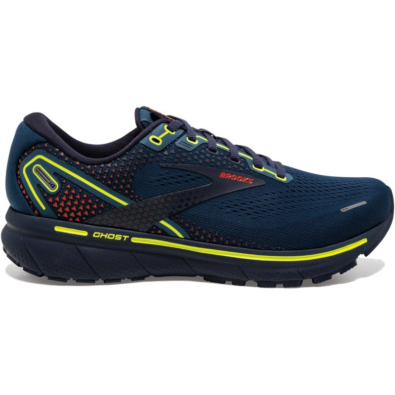 Brooks Men's Ghost 14 MRA Running Shoes Blue/Red, 11 - Men's Running at Academy Sports product image