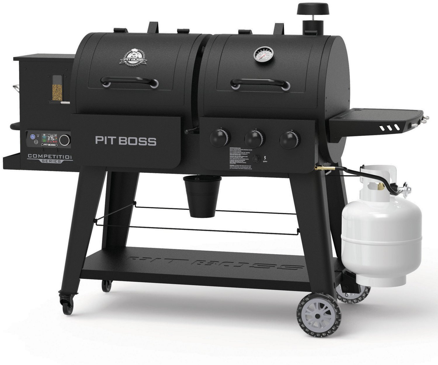 Pit Boss 1230 Competition Series Pellet/Gas Combo Grill Academy