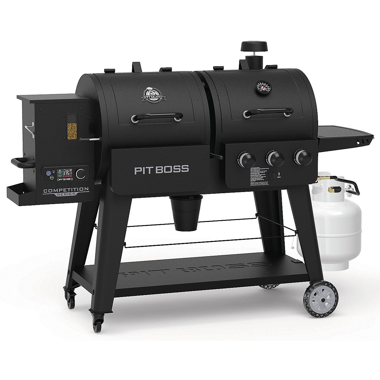 Pit Boss 1230 Competition Series Pellet/Gas Combo Grill                                                                          - view number 4