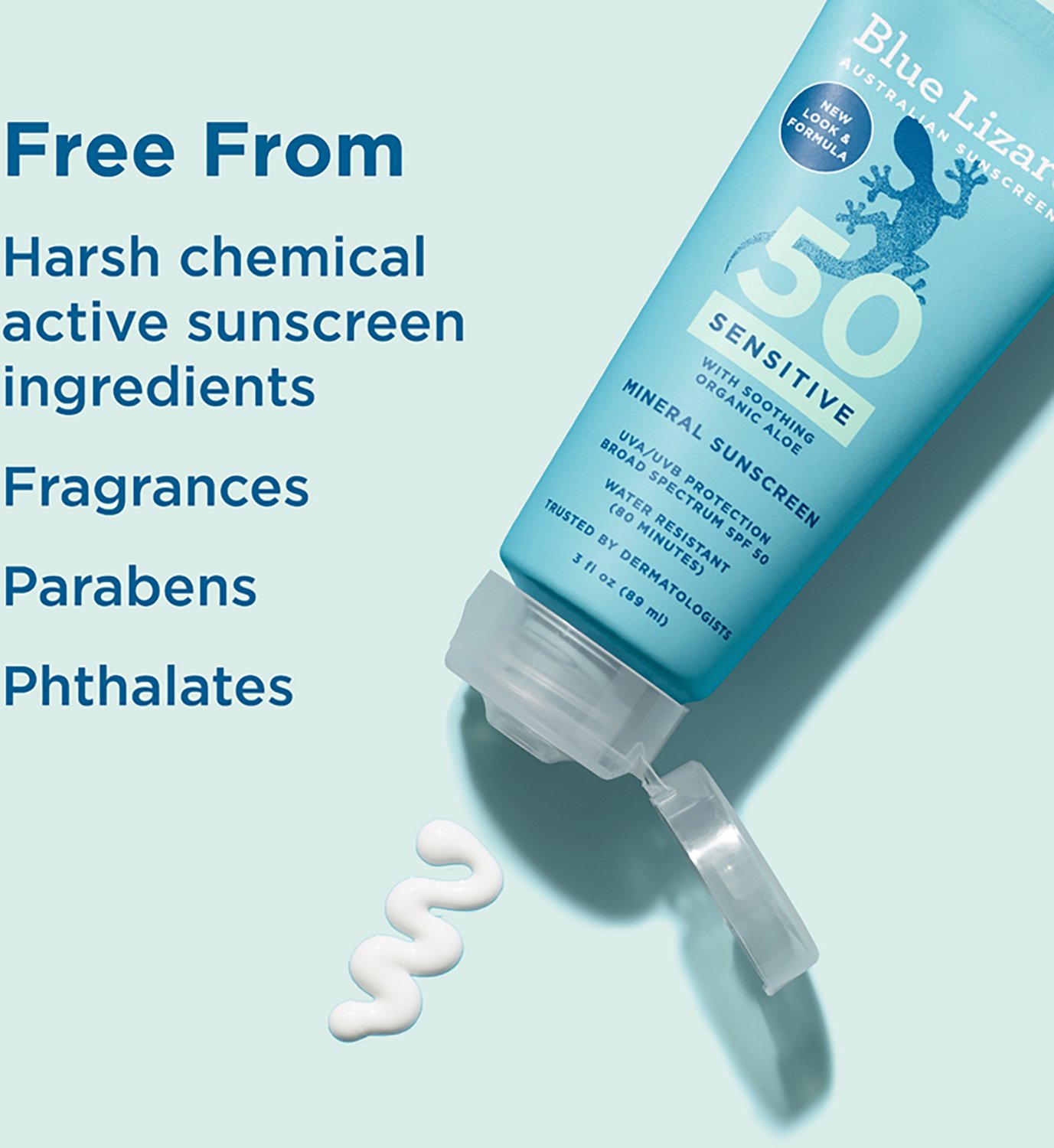 Blue Lizard Sensitive Mineral Sunscreen Lotion - SPF 50 - 3 fl oz - view number 7