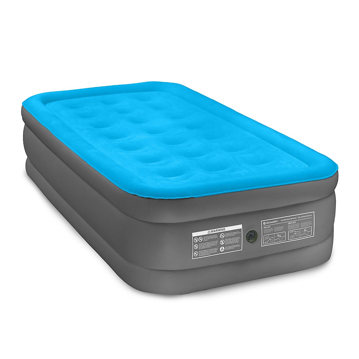 The Air Comfort Camp Mate Twin Size Raised Air Mattress is great ...