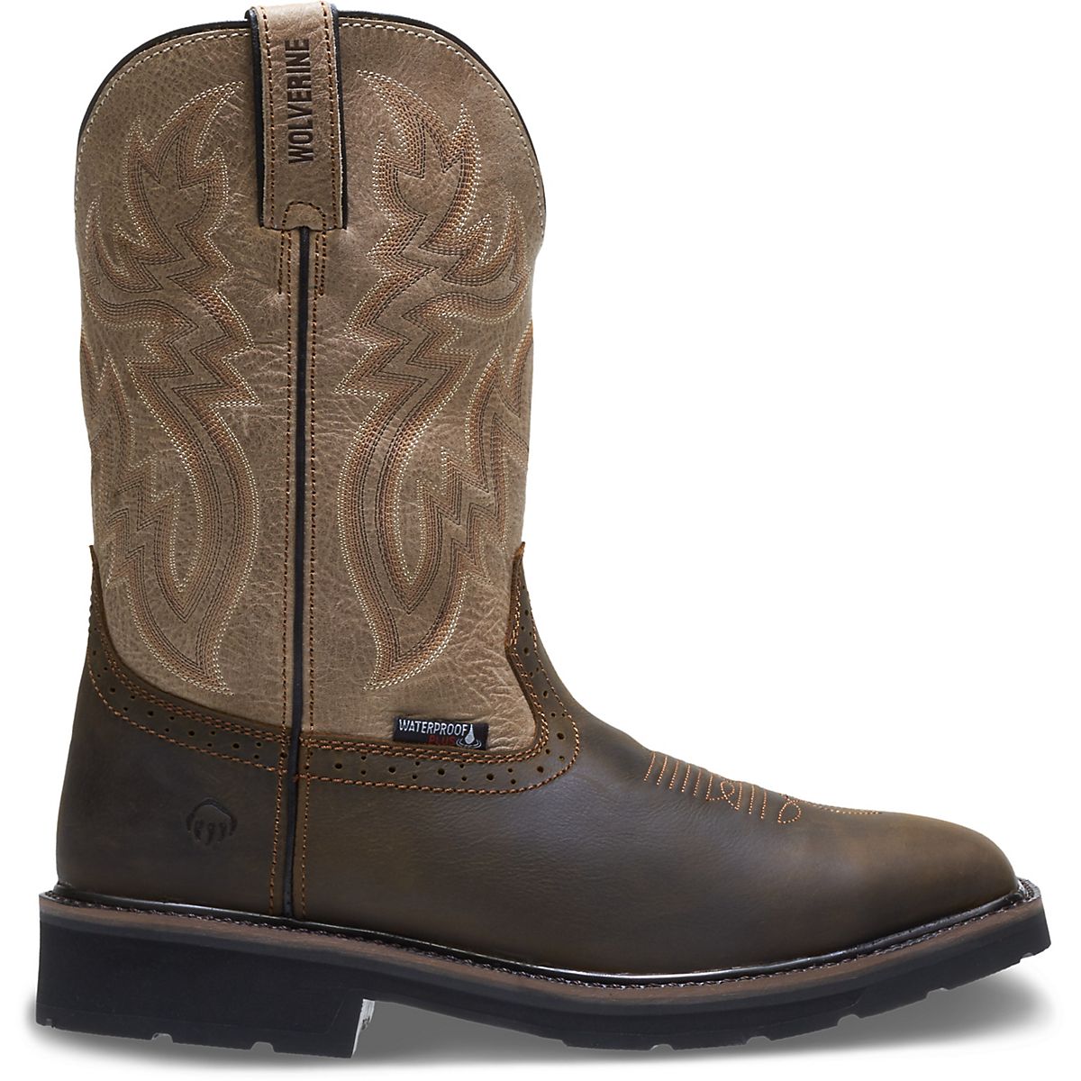 Wolverine Men's Rancher EH Steel Toe Wellington Work Boots | Academy