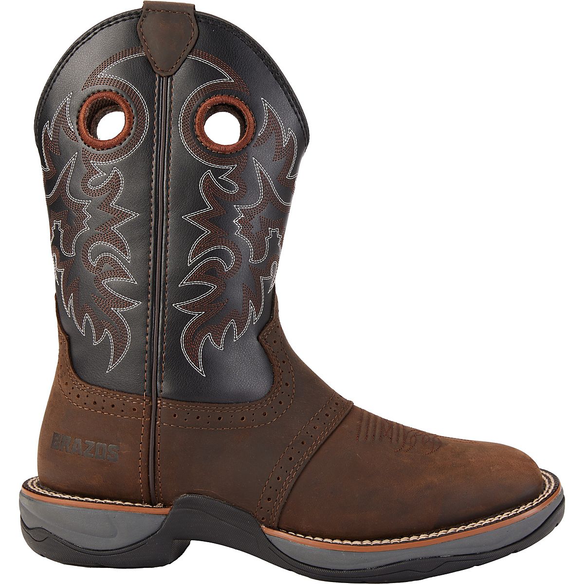 Brazos Men's Amarillo 2.0 Western Wellington Work Boots Academy