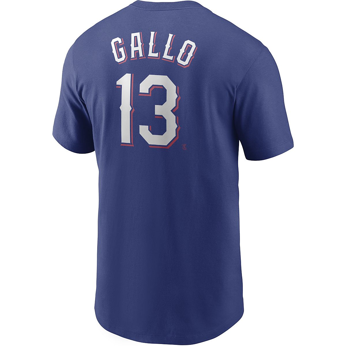 Nike Men's Texas Rangers Joey Gallo 13 T-shirt | Academy