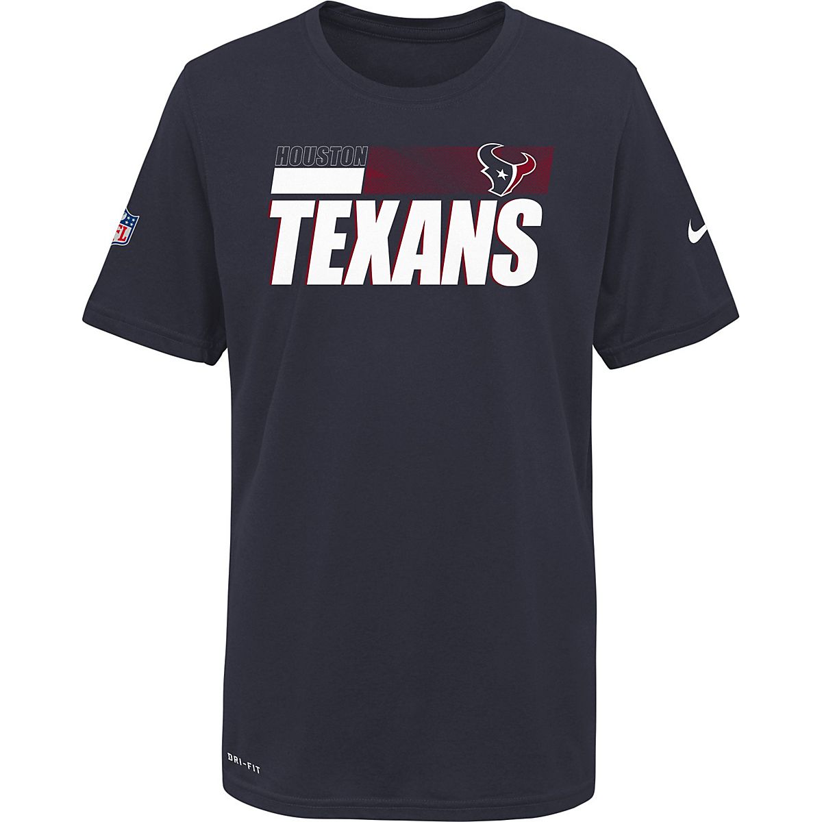 Nike Boys' Houston Texans Legend Sideline T-shirt | Academy