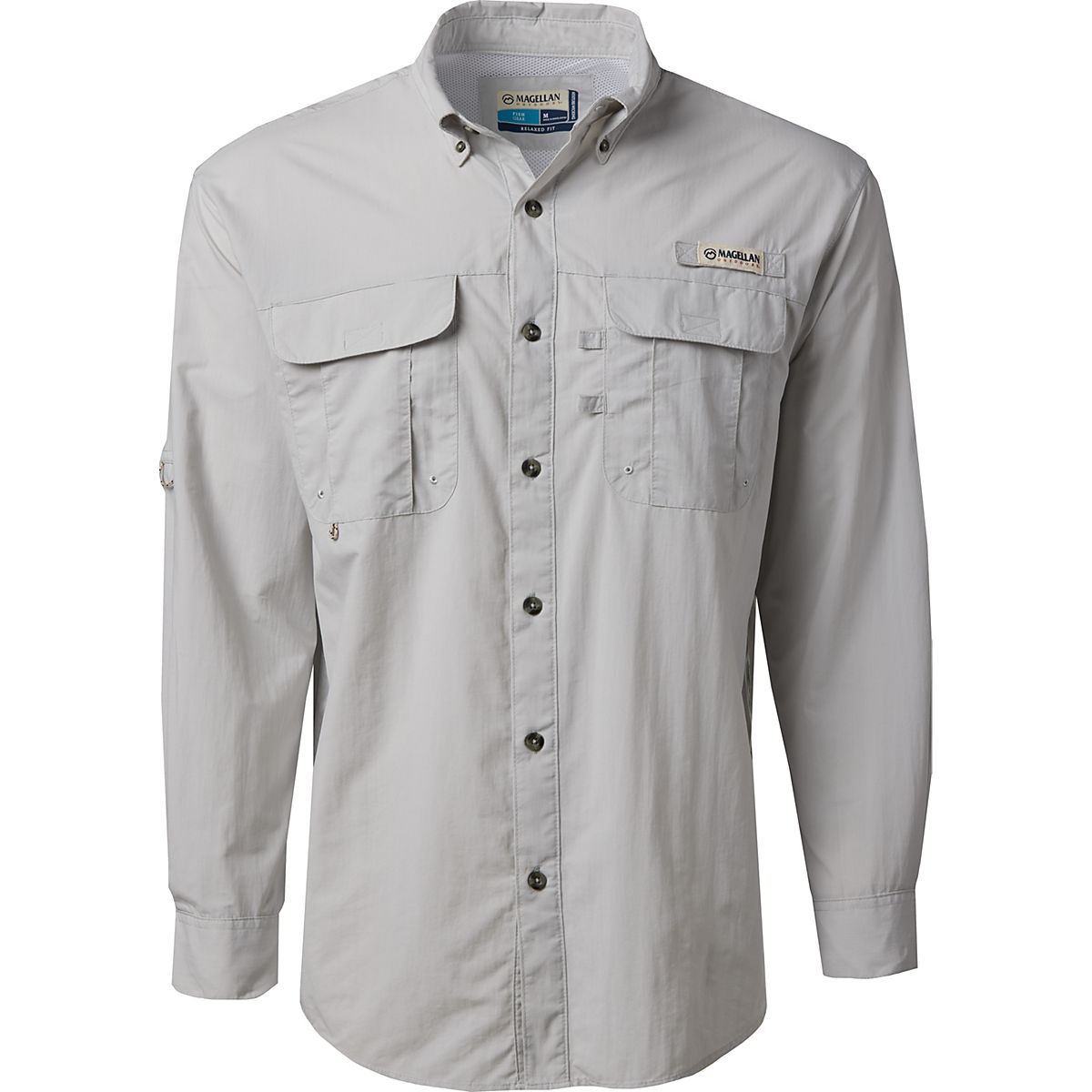 Chemise De Pêche Magellan Laguna Madre – Homme – Manches Longues – Bleu – Taille XL – UV, Déperlant