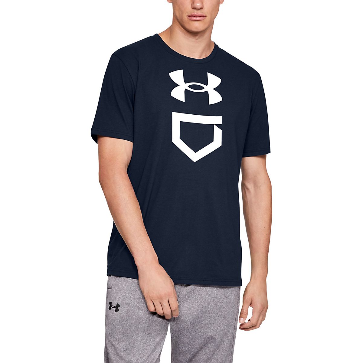 Under Armour Mens Plate icon Short Sleeve tee