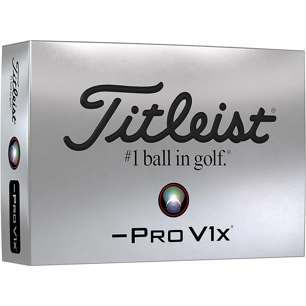 Titleist Pro V1x Left Dash Golf Balls 12Pack Academy