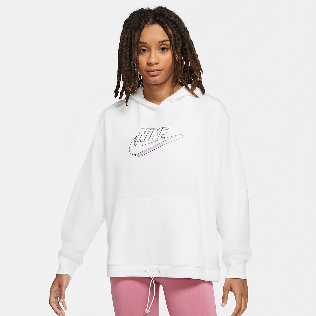 nike metallic pullover