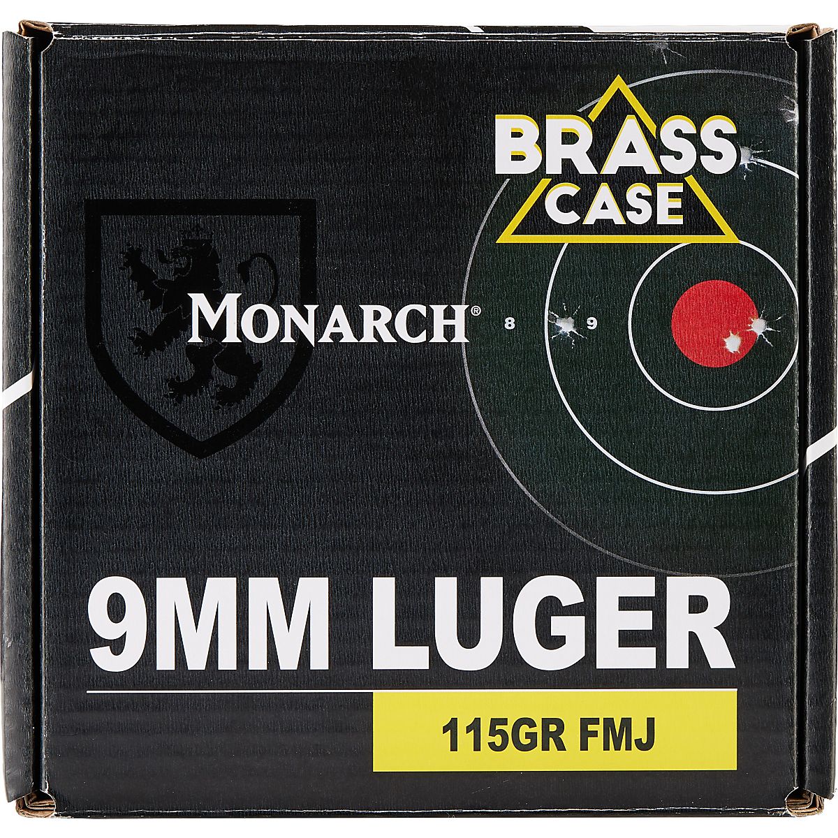 Monarch 9mm Luger 115-Grain Ammunition - 200 Rounds | Academy