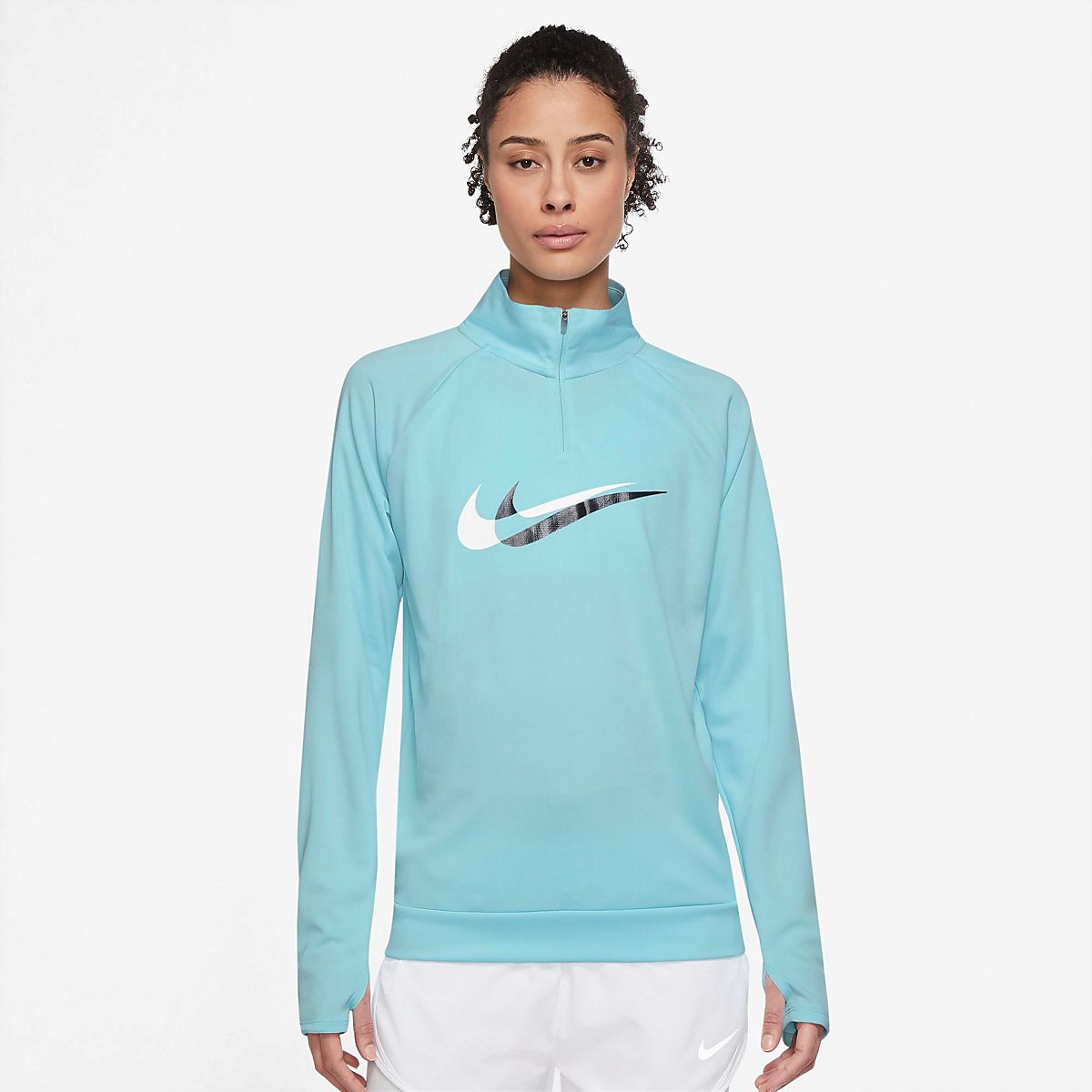 Nike Women's Dri-FIT SWSH Run HZ Long Sleeve Top | Academy