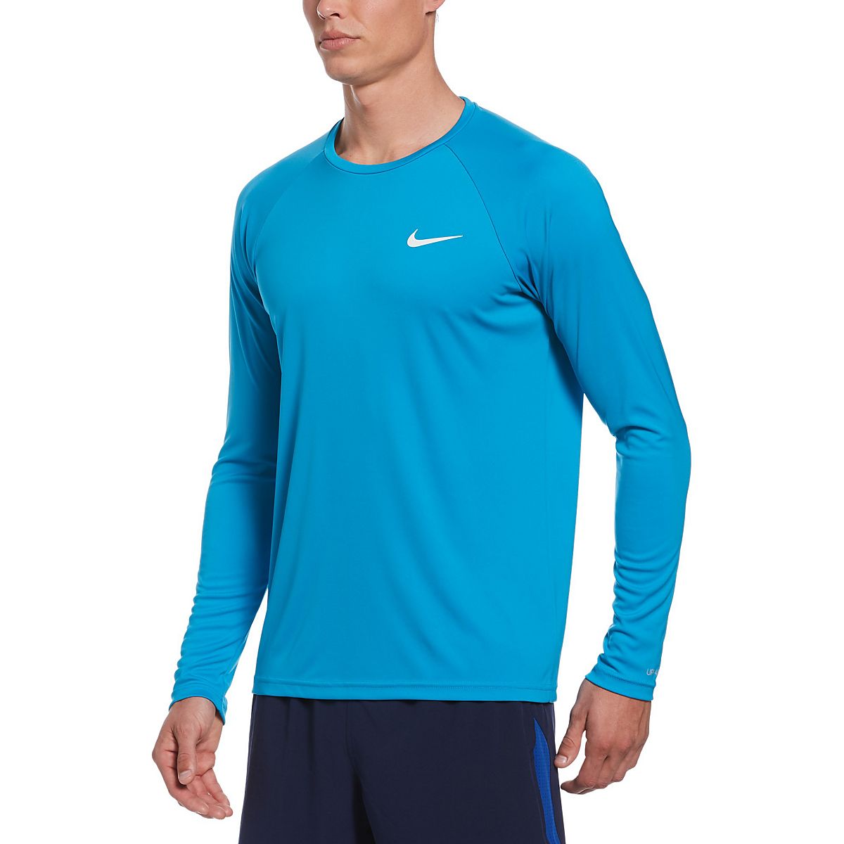 Nike Men's Essential Long Sleeve Hydroguard Rash Guard Academy