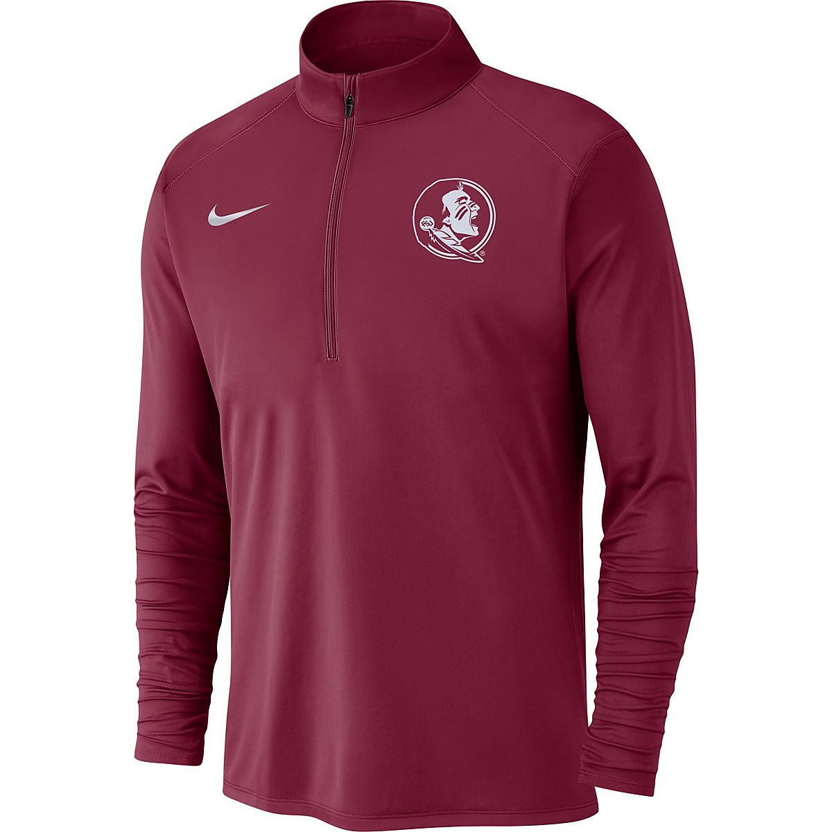 Nike Men's Florida State University Dri-FIT QZ Pacer Long Sleeve Top ...