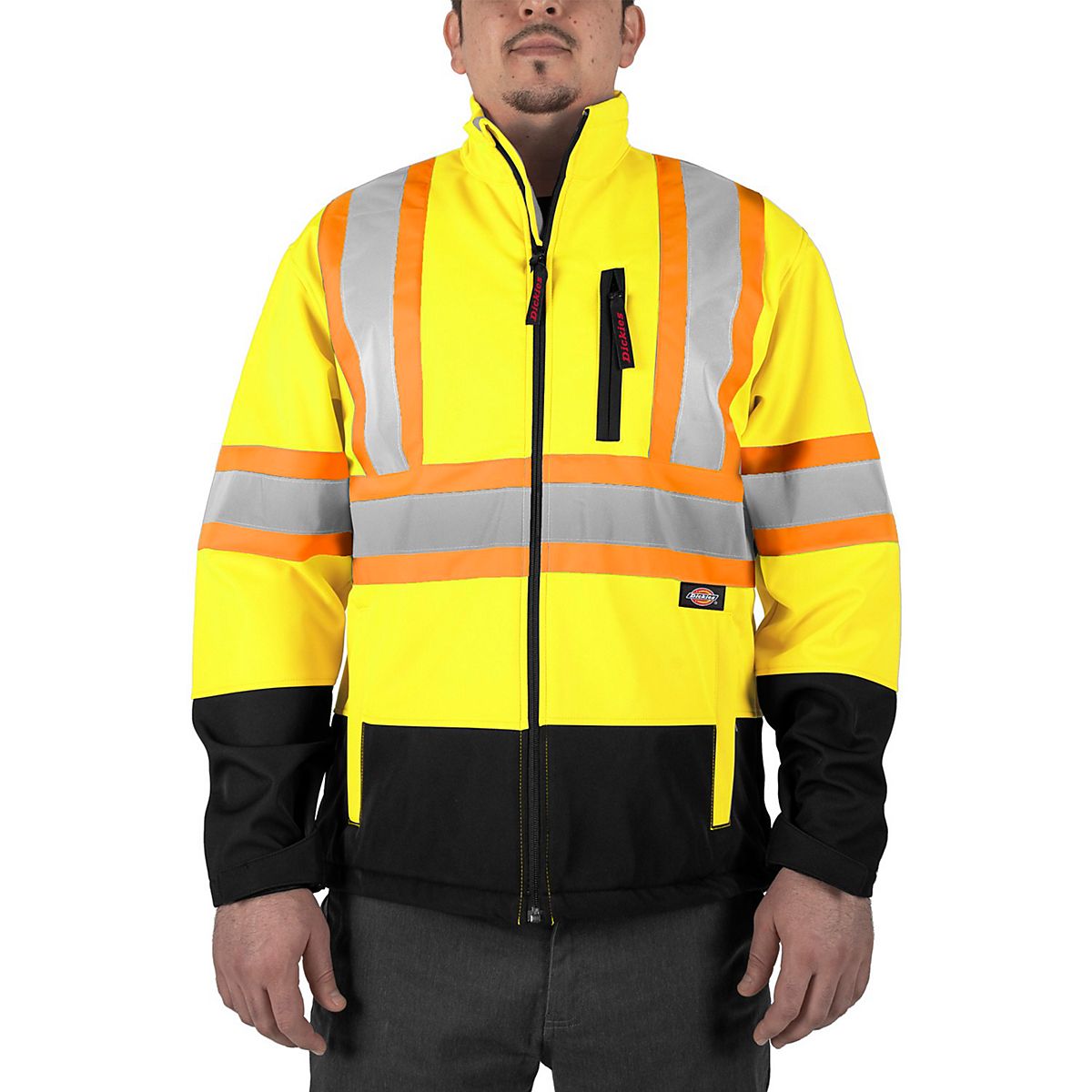 Dickies Maywood Softshell Jacket Mens Waterproof Lightweight Work Coat JW84955 